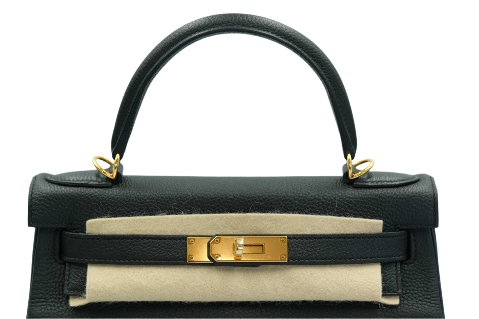 Hermès Kelly 28 HSS Retourne Black Togo with Blue Piping Gold Hardware、mySite、garminoutage.com