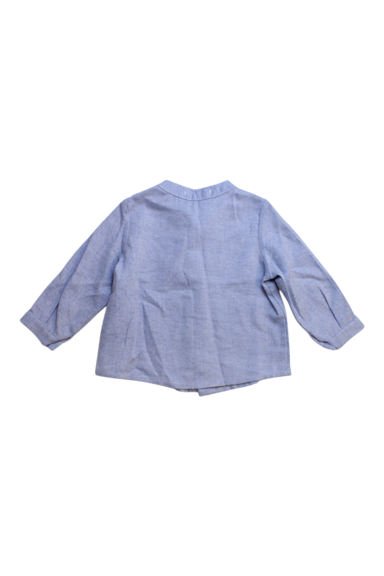Fina Ejerique Long Sleeve Button Down Shirt - Size 6-12M、mySite、g9winljtr