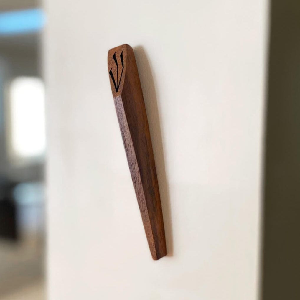 Ember Walnut Mezuzah by Windthrow、mySite、topwebapps