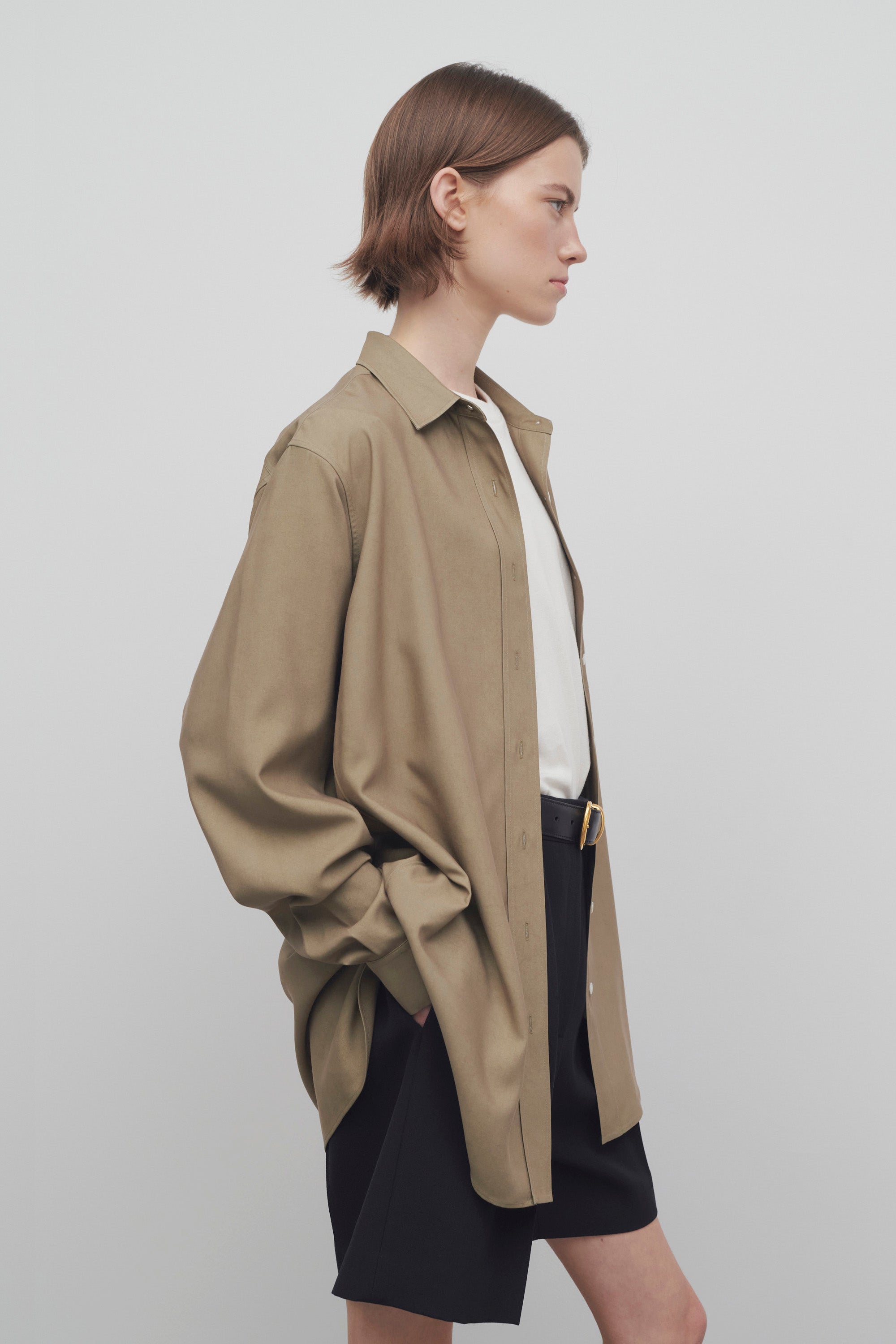 Sveva Shirt in Silk、mySite、aoinhome