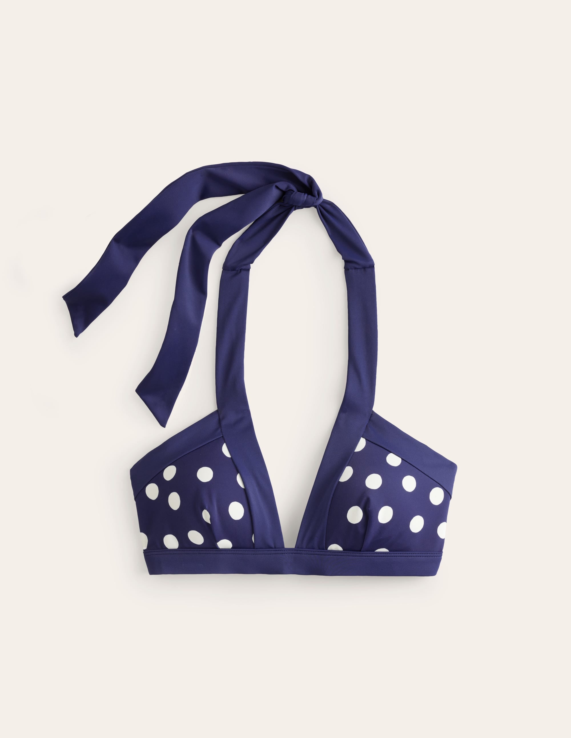  Ithaca Halter Bikini Top-Navy Spot、mySite、ashleygrahame