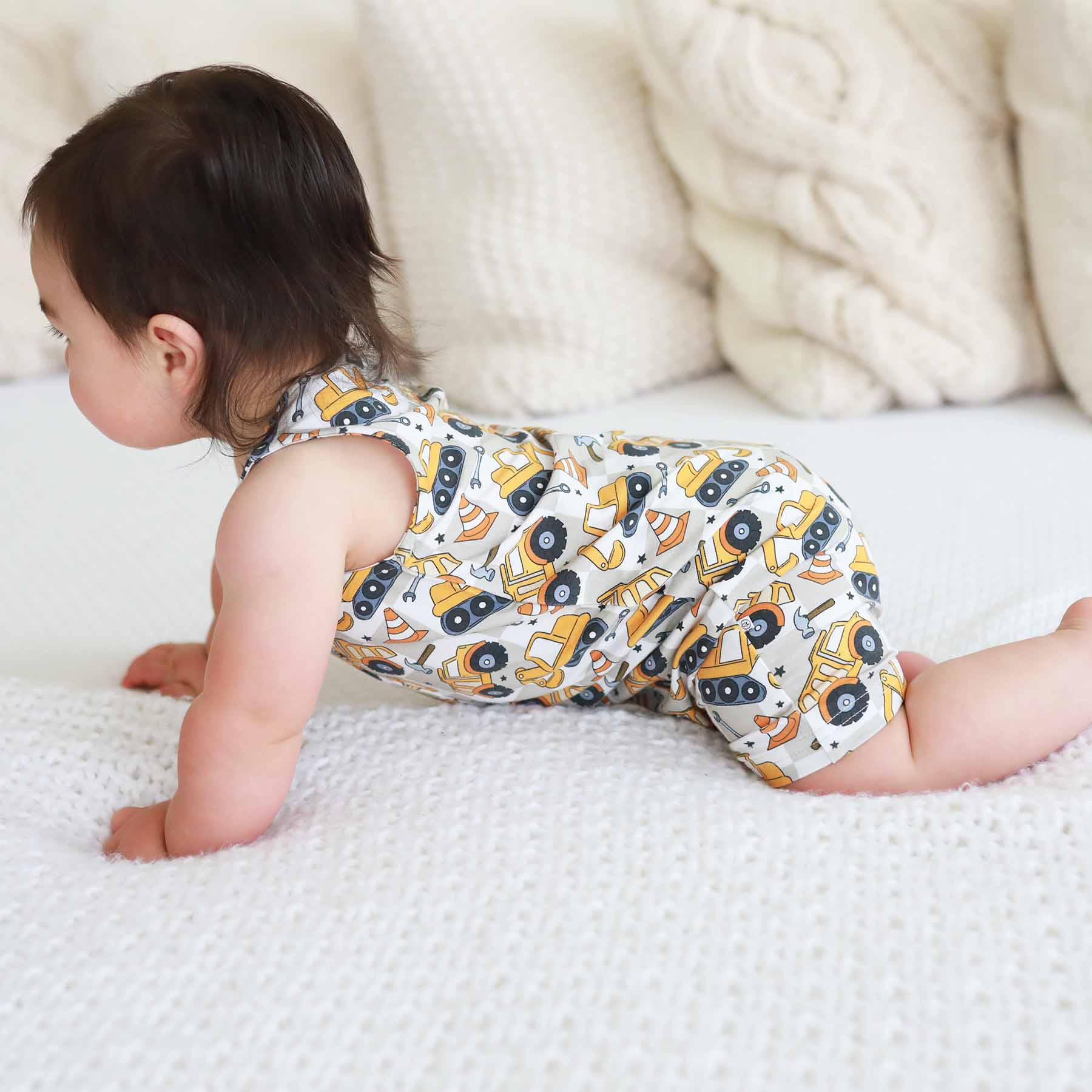  Sleeveless Snap Romper | Under Construction、mySite、layawaytickets