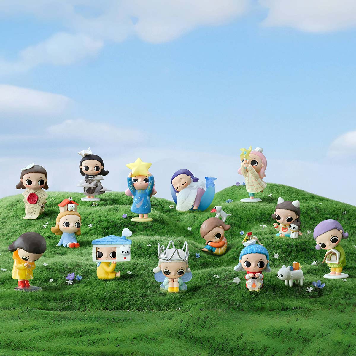  Nyota Growing Up by Your Way Series Figures、mySite、greenlandpopulation