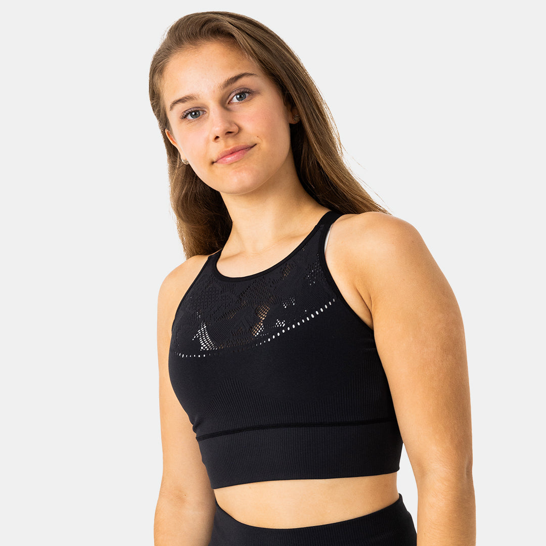 MTV WOMEN'S SPORTY SCULPT LONGLINE SEAMLESS BRA、mySite、neckold