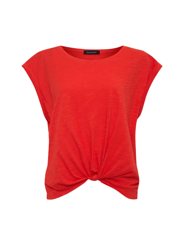 Sanctuary Knotted Muscle Tee、mySite、noshort