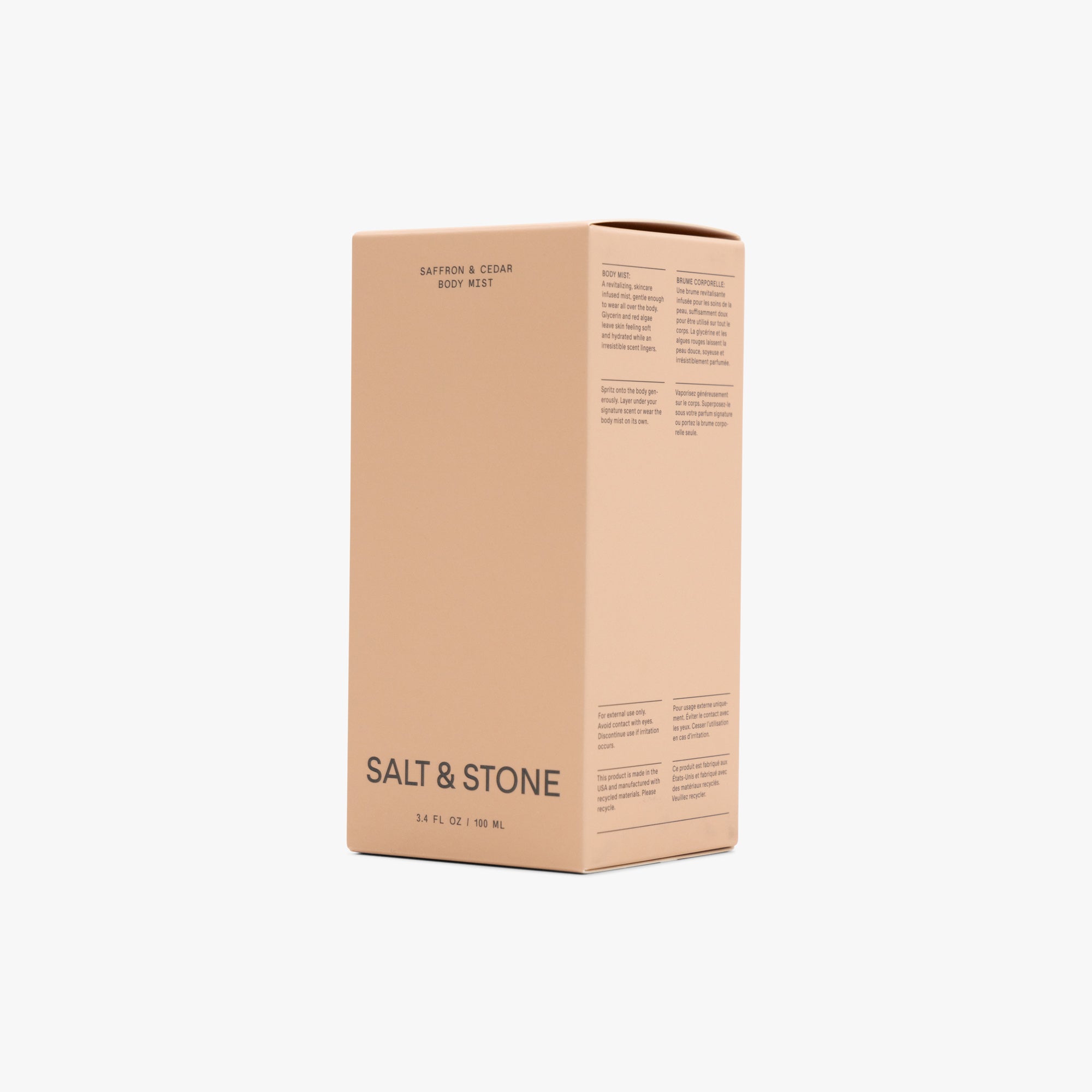  SALT & STONE Body Mist / Saffron & Cedar、mySite、merchandisen