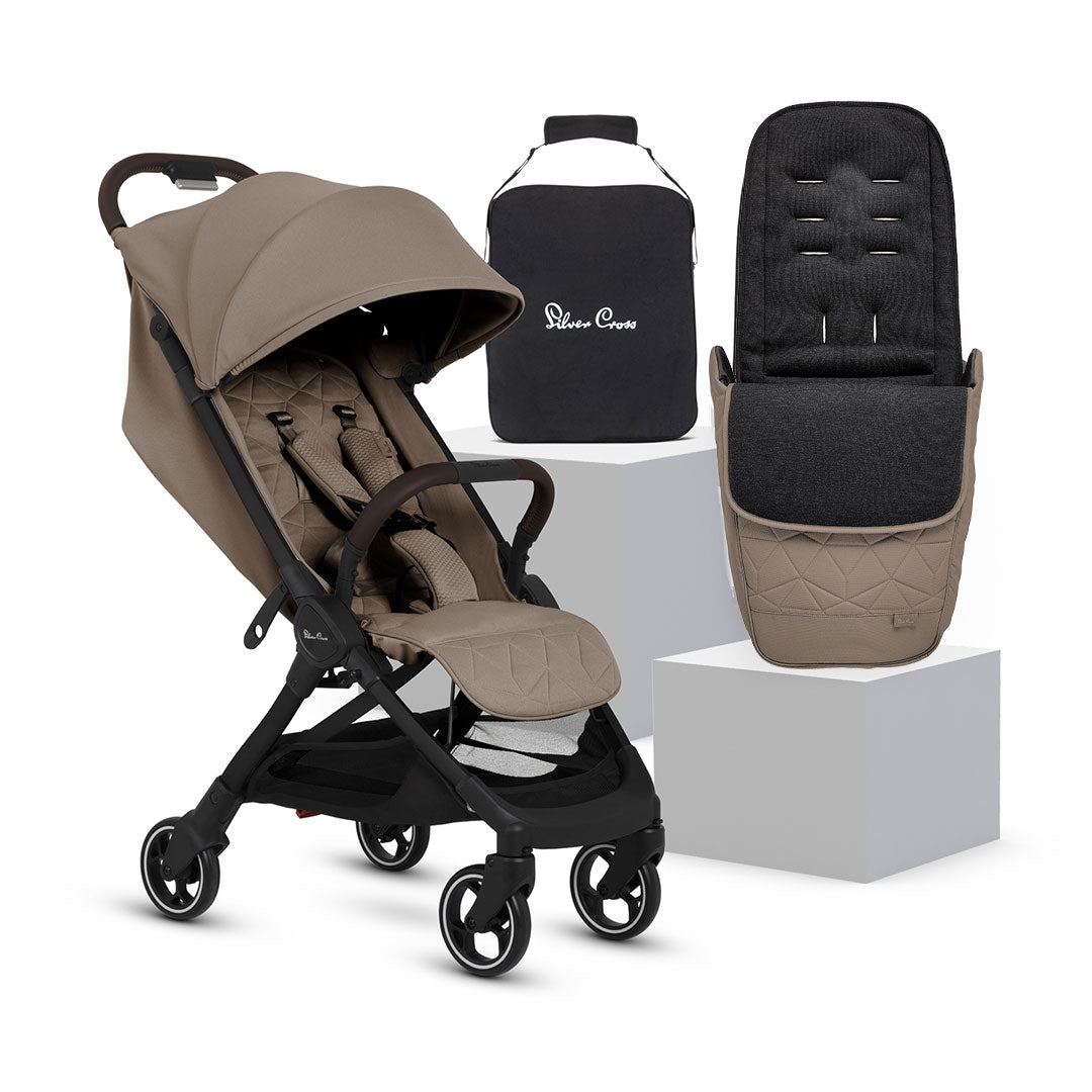  Silver Cross Clic 2 Compact Stroller - Cobble、mySite、merchandisen