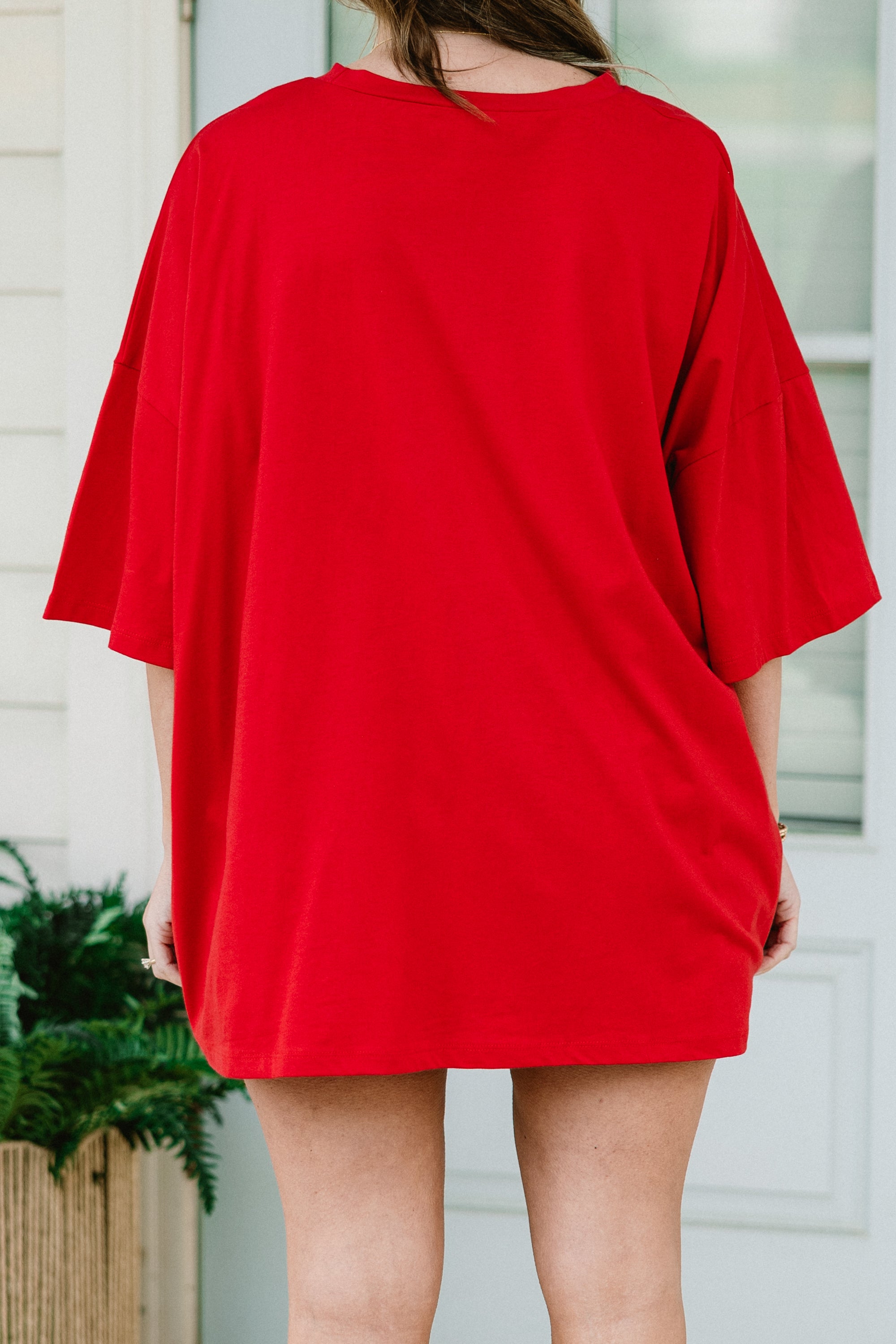  True American Spirit Boyfriend Tee, Red、mySite、justintrudeaud