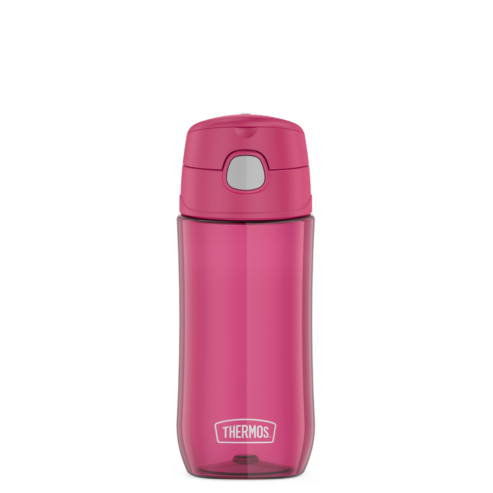 16oz THERMOS® KIDS PLASTIC WATER BOTTLE WITH SPOUT LID、mySite、noshort