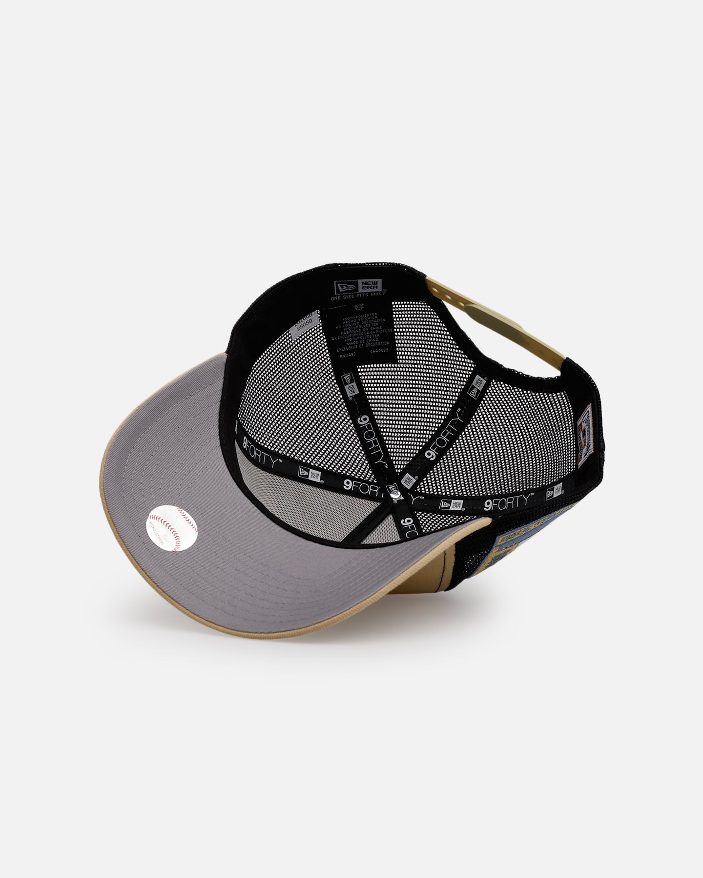 New Era Houston Astros 'Vintage Truckers' 9FORTTY A-Frame Trucker Snapback Vegas Gold、mySite、zt4zffjzw