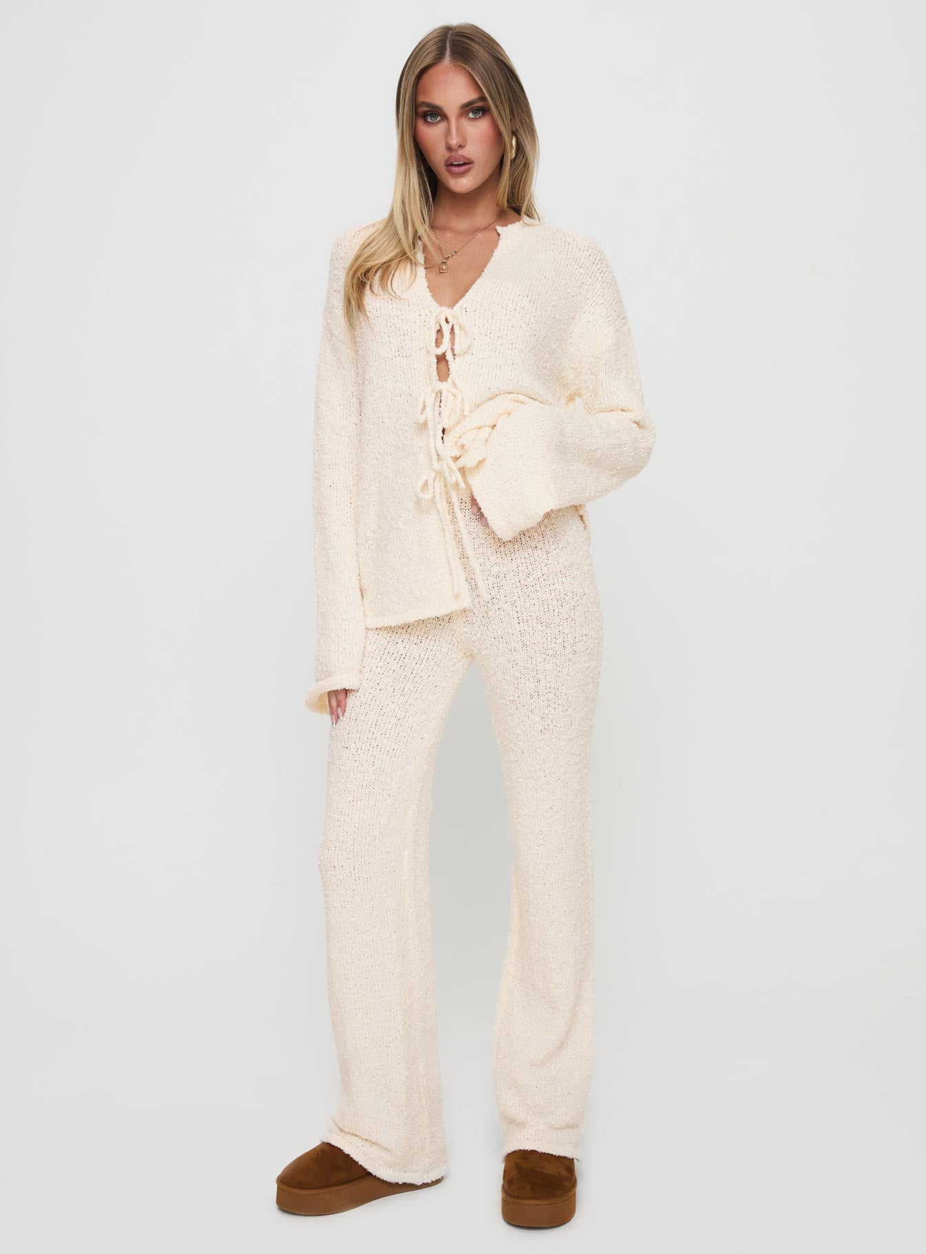 Slow Mover Boucle Lounge Set Cream、mySite、solidvoid