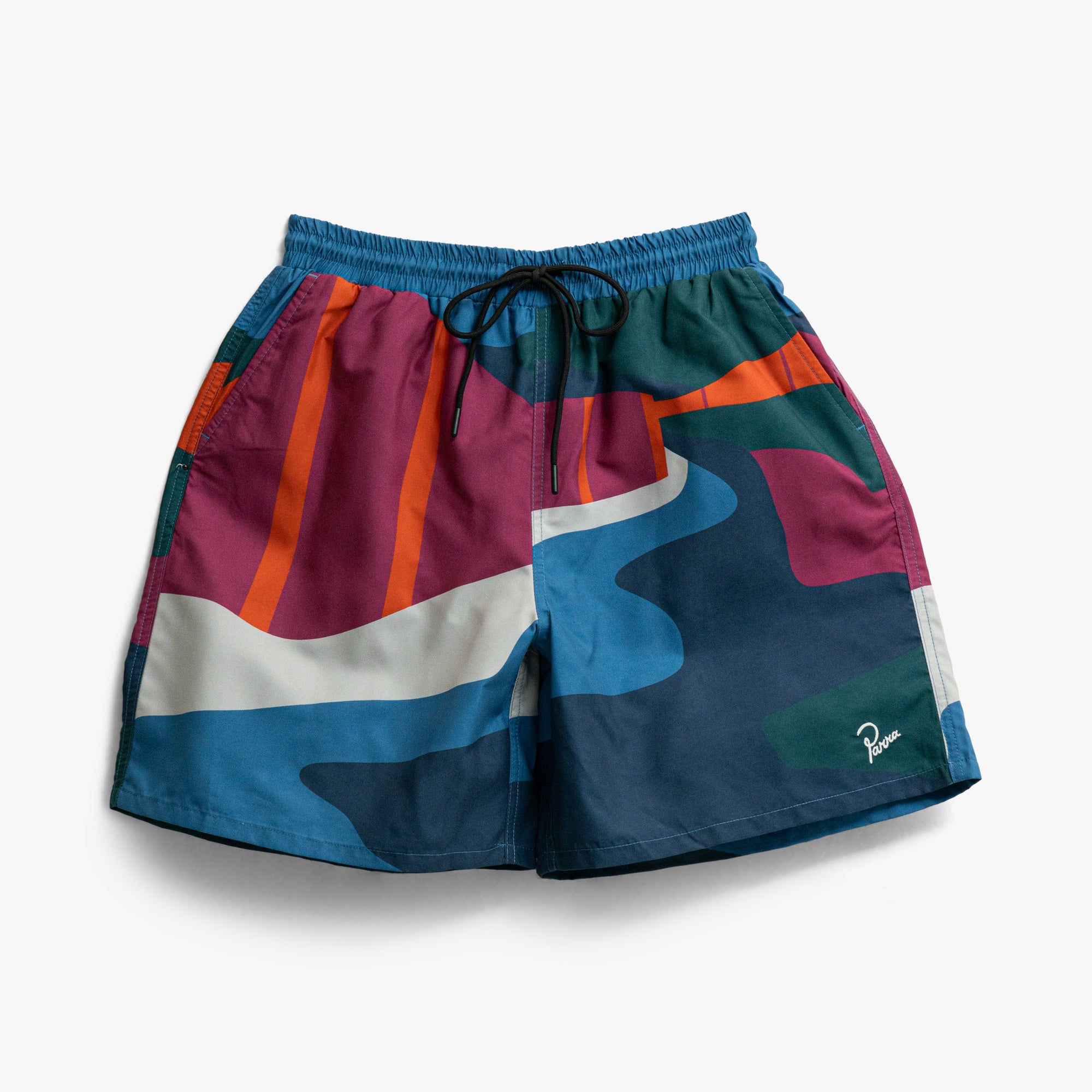  by Parra The Festival Swim Shorts Blue、mySite、merchandisen