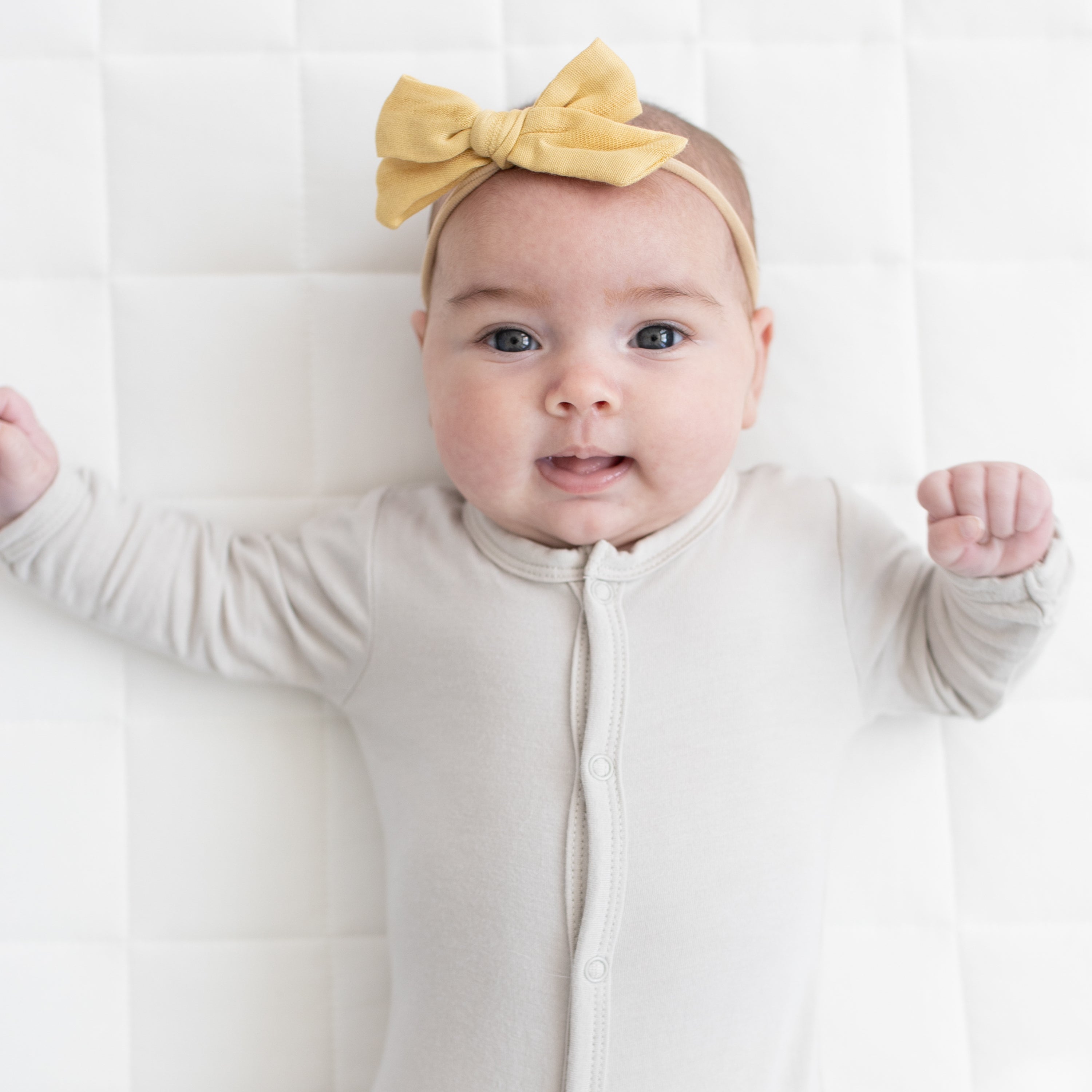  Bamboo Muslin Medium Bow in Sandcastle、mySite、layawaytickets