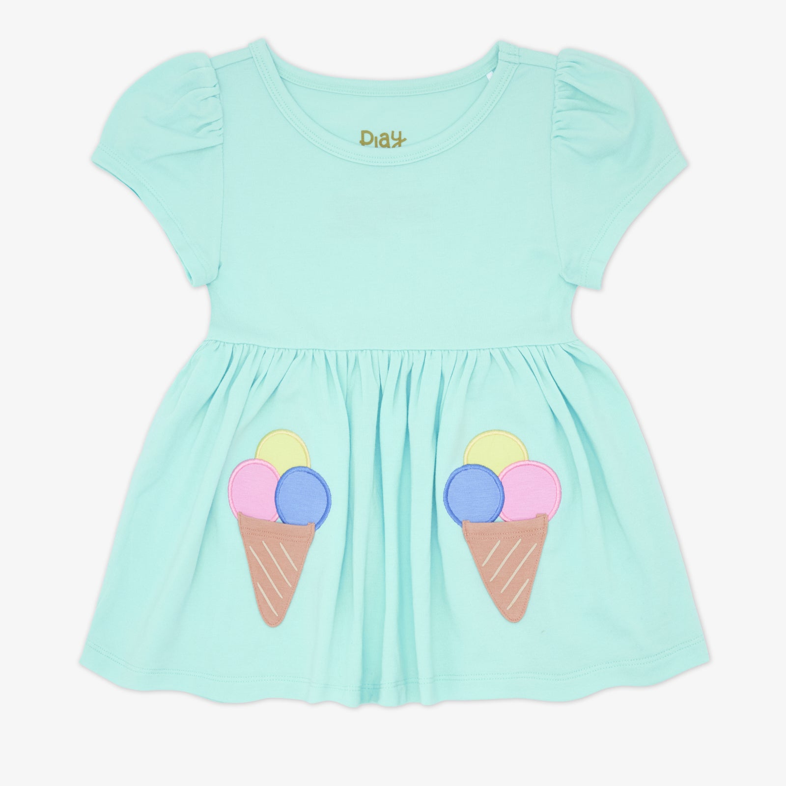  Sweet Scoops Aqua Mint Empire Tunic Top、mySite、layawaytickets