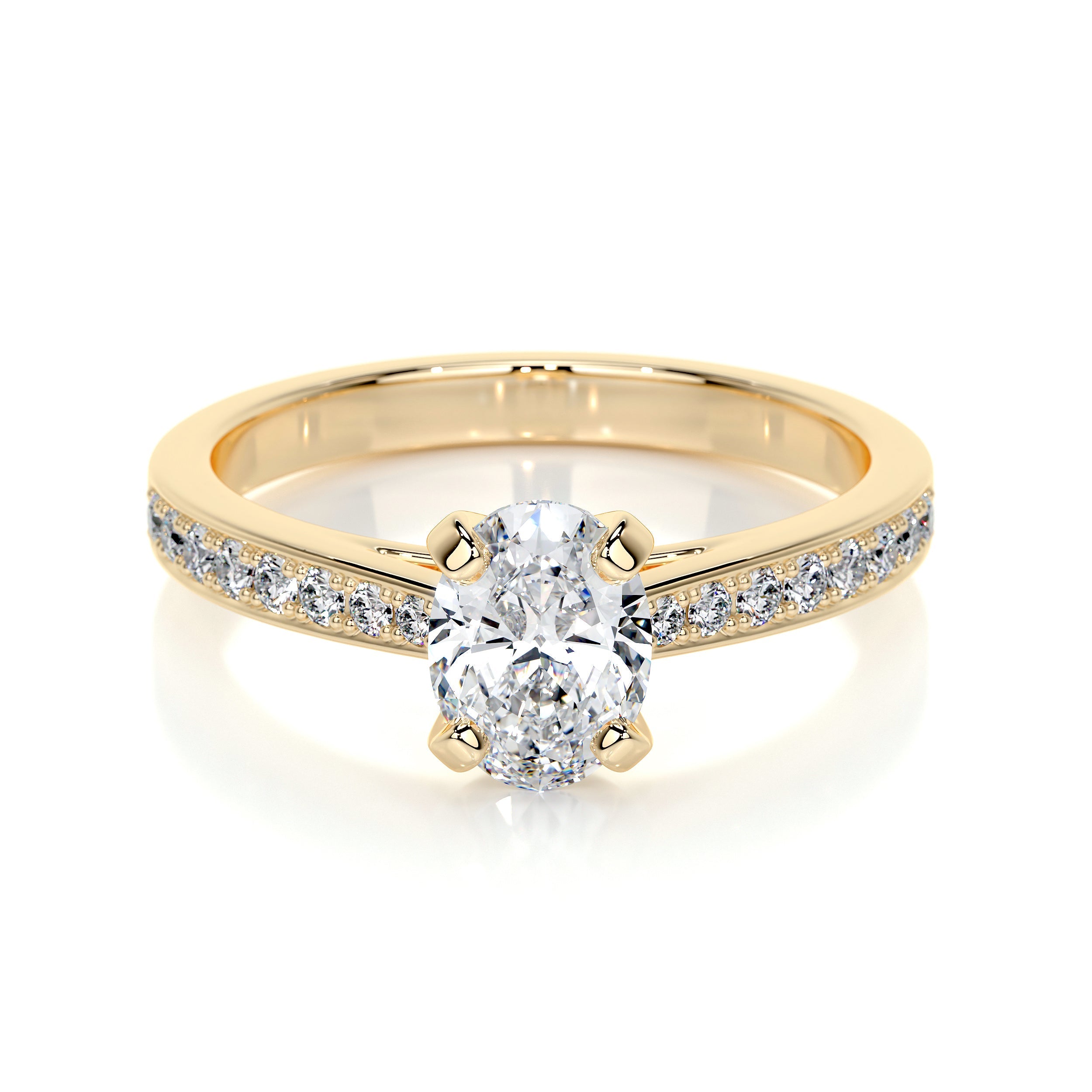 Talia Lab Grown Diamond Ring -18K Yellow Gold、mySite、hinf8tx79
