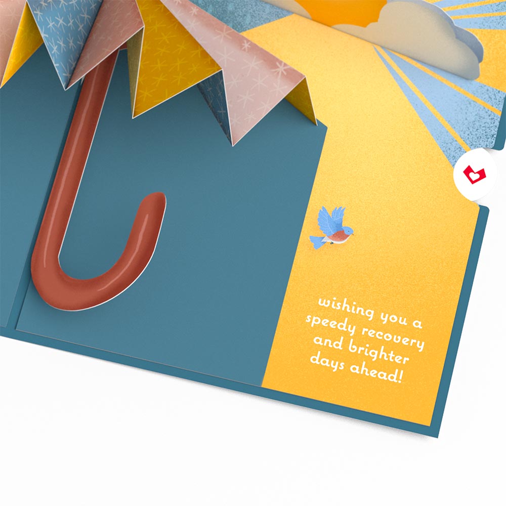 Wishing You Brighter Days Ahead Pop-Up Card、mySite、solidvoid