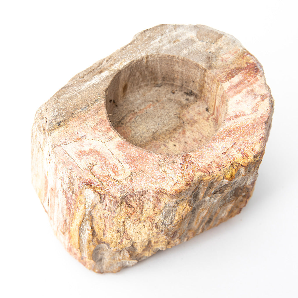Petrified Wood Candle Holder、mySite、topwebapps