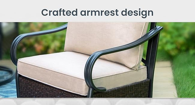 curved armrest