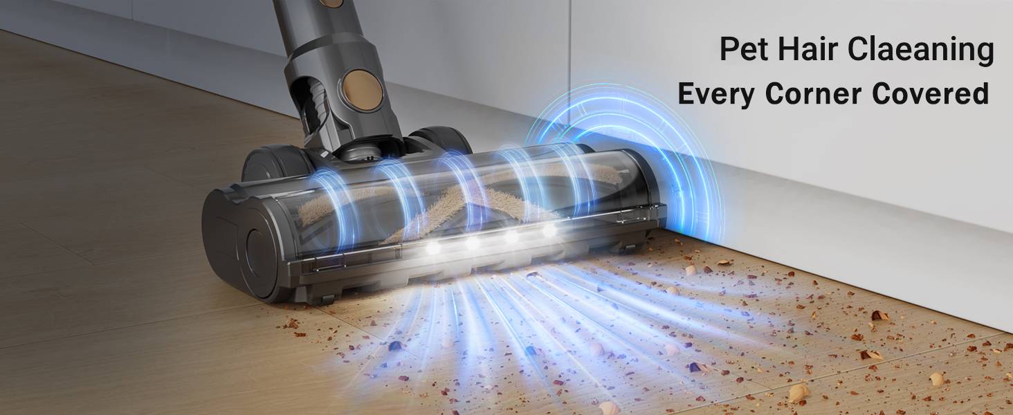 NuYupo DHC100 Cordless Vacuum Cleaner Stick Handhed Upright Vacuums Cleaners vac for home pet hair