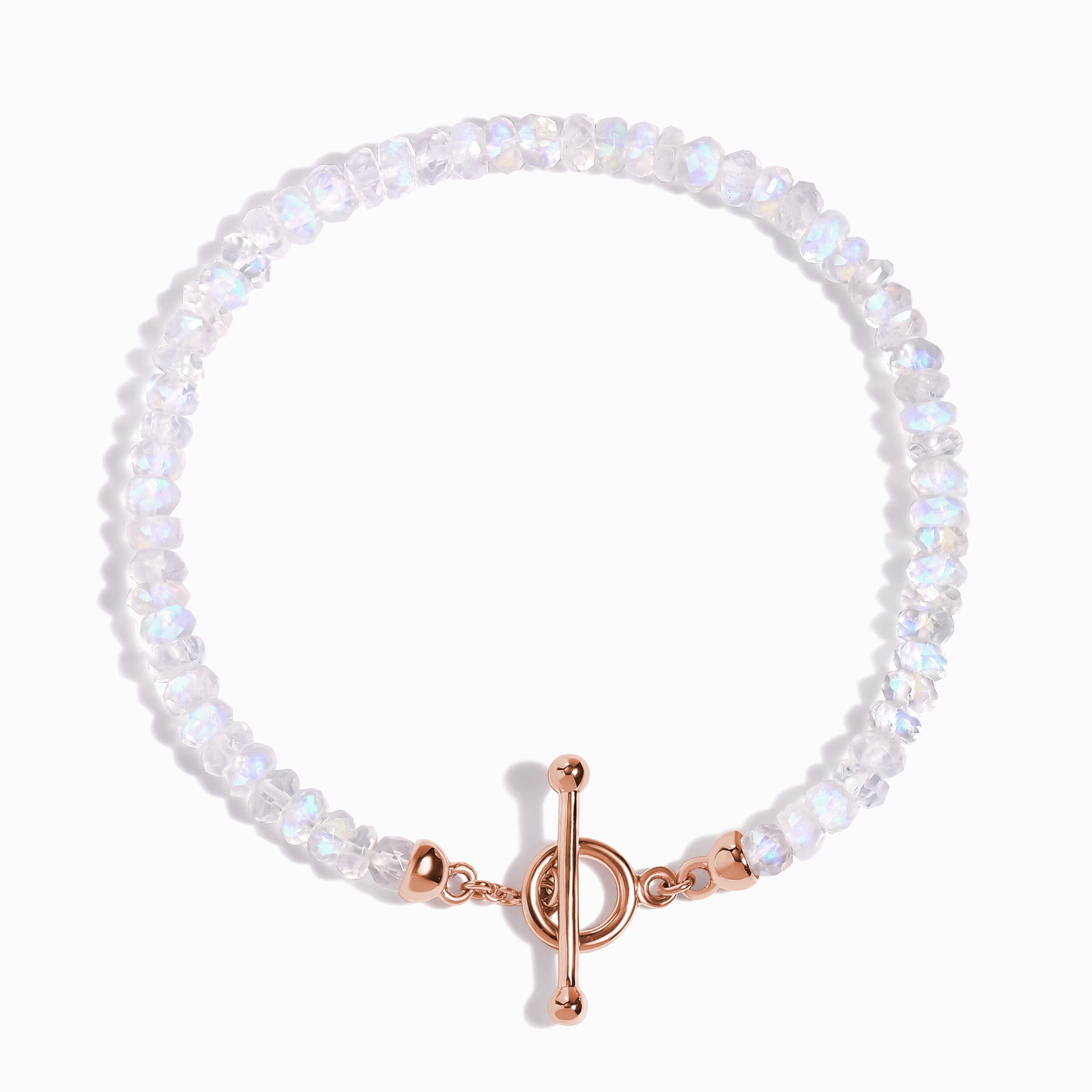 Rainbow Moonstone T-Lock Beads Bracelet - Raise Your Vibrations + Free Gift Bag、mySite、hinf8tx79