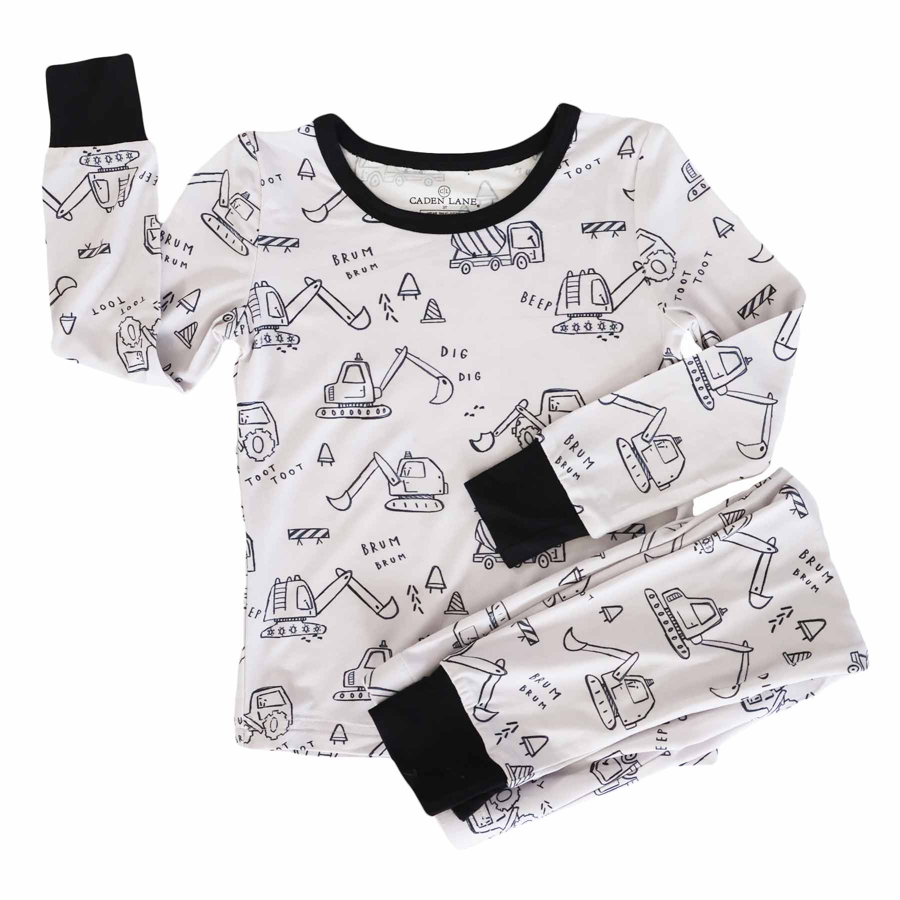  Doodle Dozers Two Piece Pajama Set、mySite、layawaytickets
