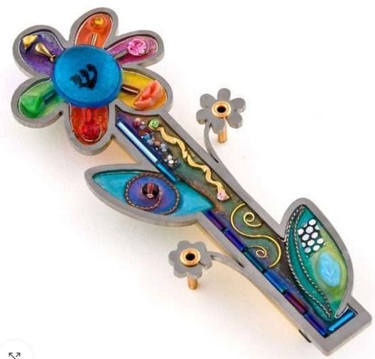  Blooming Rainbow Flower Mezuzah、mySite、elrpsem3k