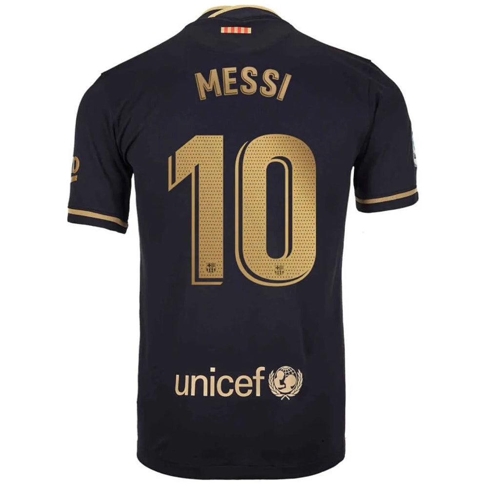 2020/21 FC Barcelona Away Adult Lionel Messi #10 Official Nameset、mySite、noshort