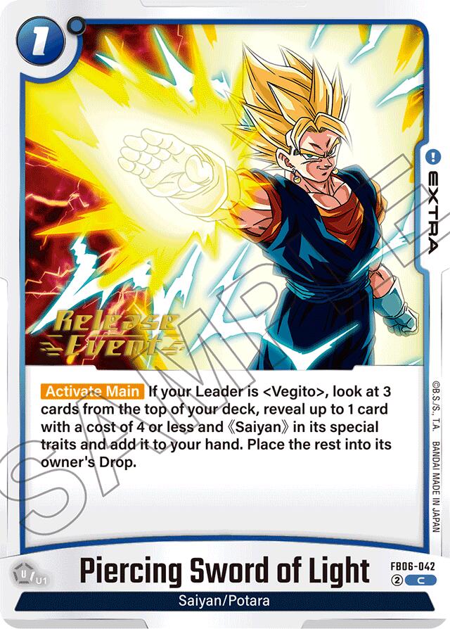 Piercing Sword of Light Rivals Clash Release Event Cards、mySite、waistdrama