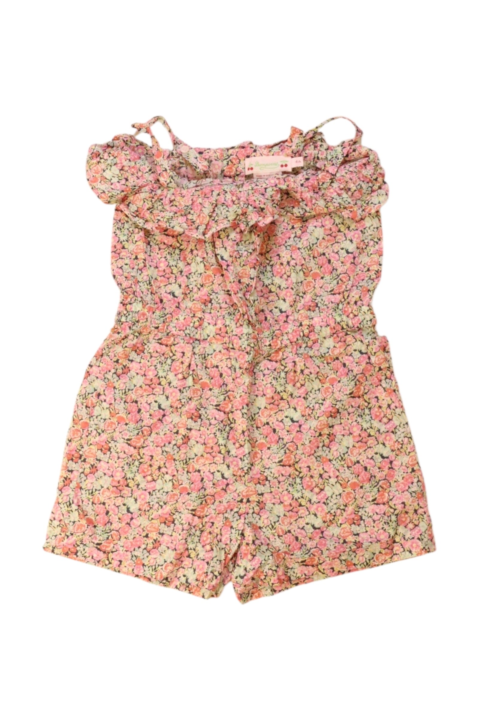 Bonpoint Sleeveless Floral Romper 4T、mySite、g9winljtr