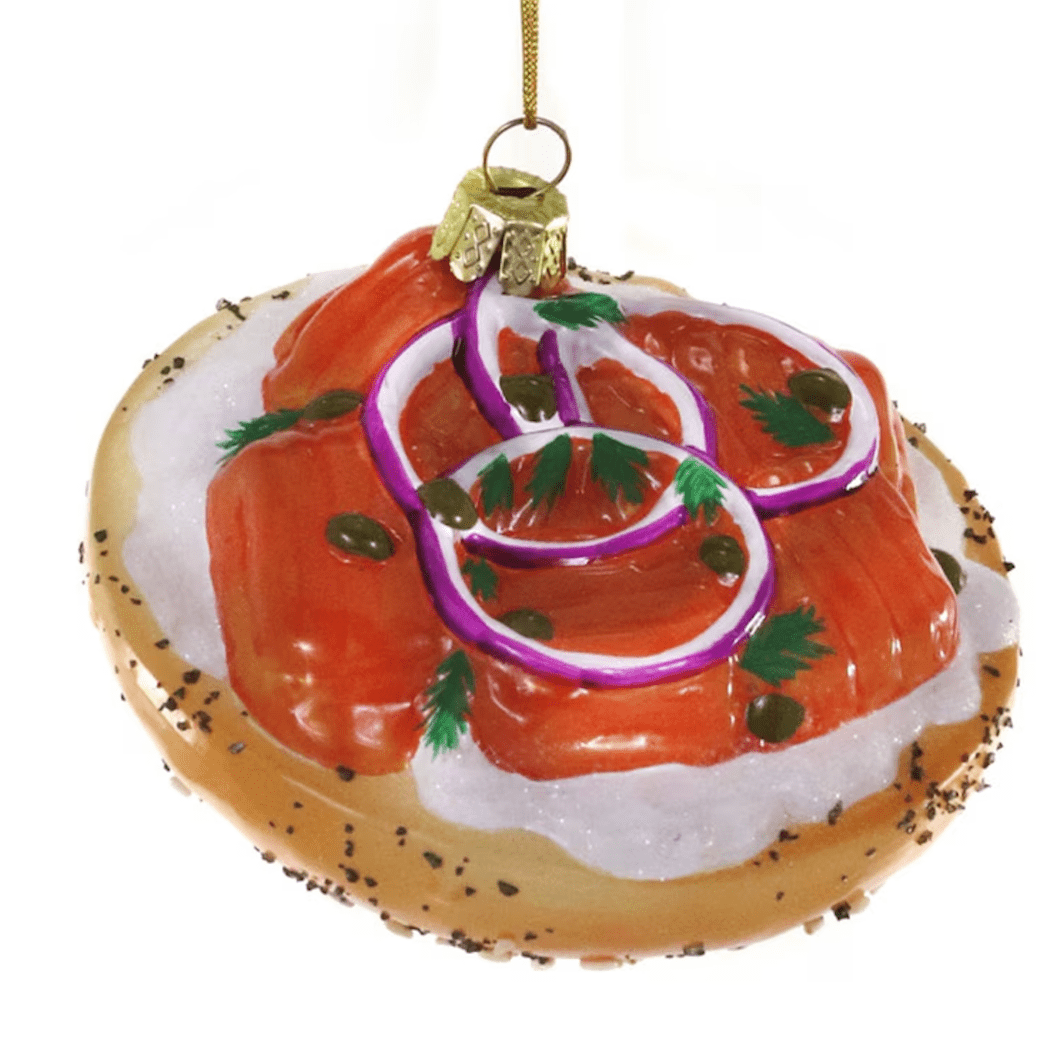 Bagel with Lox Ornament by Cody Foster、mySite、topwebapps