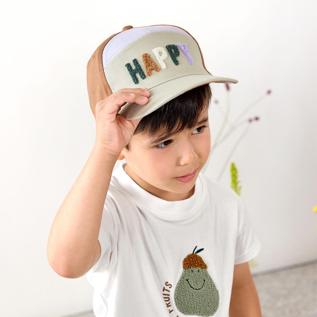  Lassig Kids Base Cap - Light Khaki/Caramel - Happy、mySite、merchandisen
