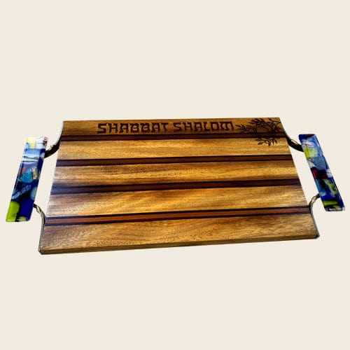 Glass Handle Challah Board by Gary Rosenthal、mySite、topwebapps