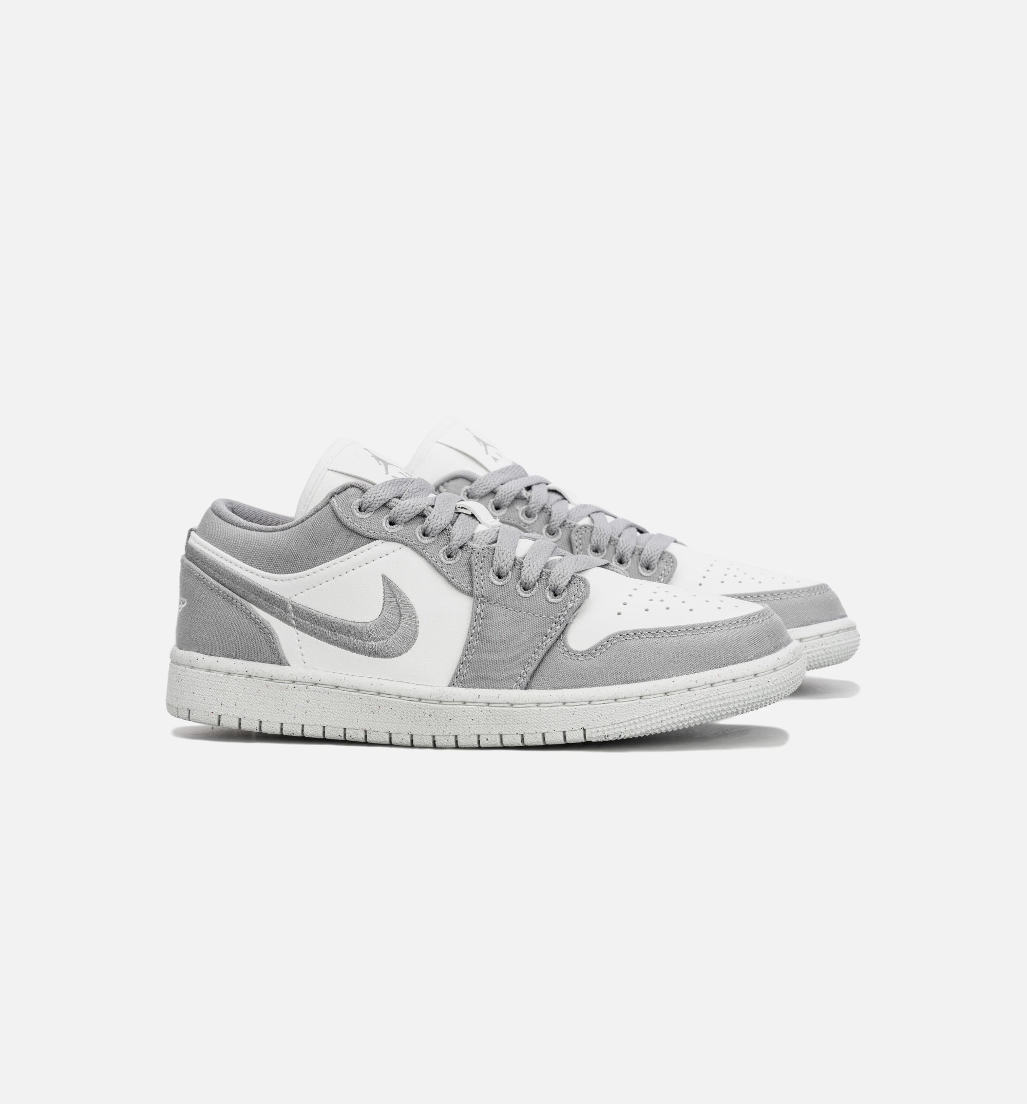 Air Jordan 1 Retro Low SE Womens Lifestyle Shoe - Grey/White、mySite、dreamappss