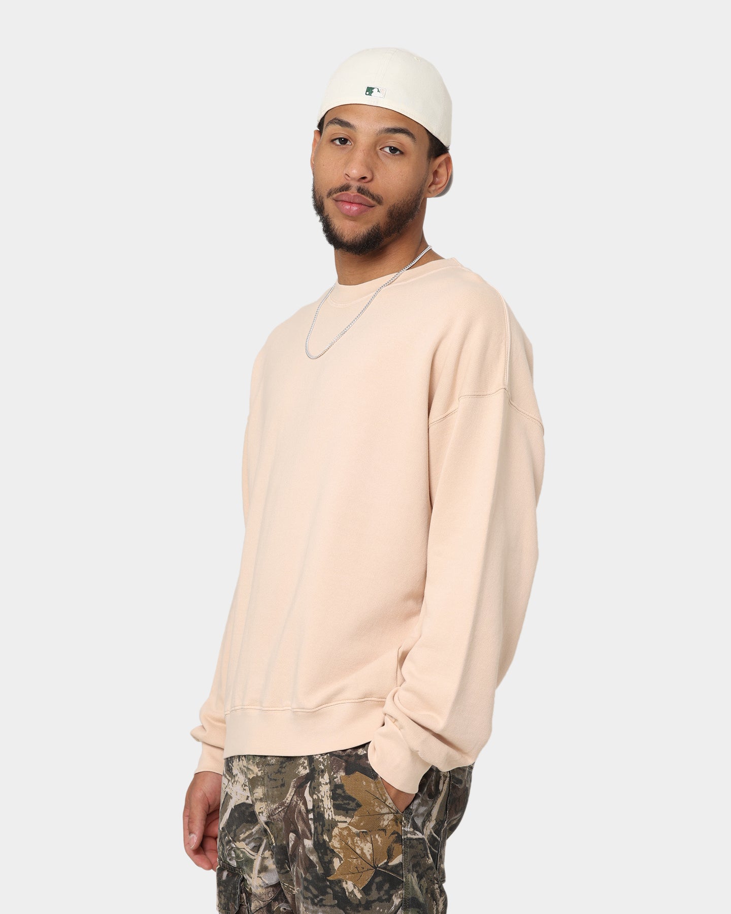 MNML Vintage Wash Crewneck Cream、mySite、zt4zffjzw