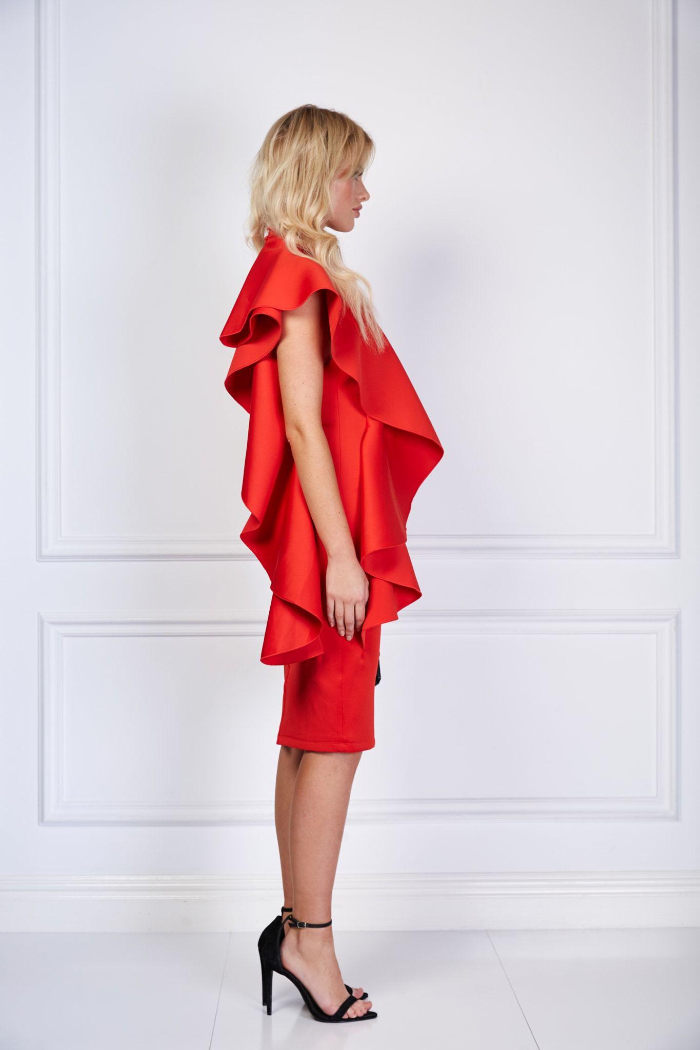  Lorenzo Dress | Red、mySite、merchandisen