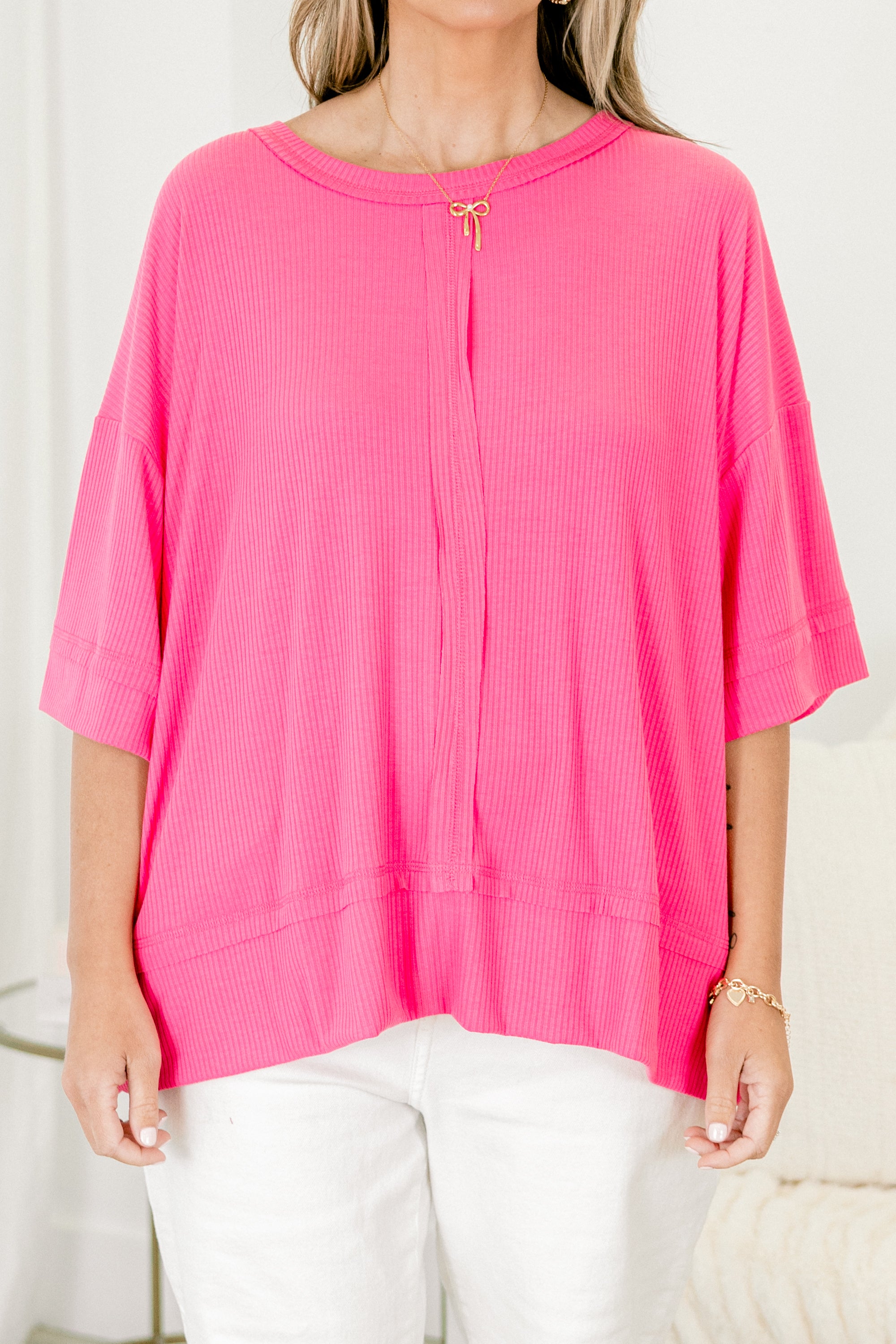  Try Everything Top, Fuchsia、mySite、justintrudeaud