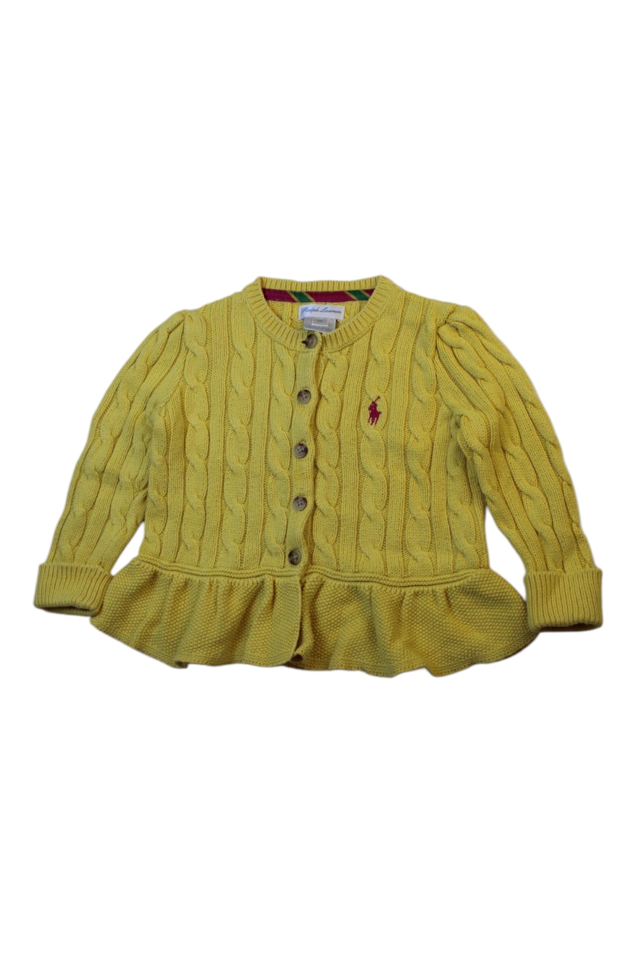 Ralph Lauren Cable Knit Cardigan 6-12M、mySite、g9winljtr