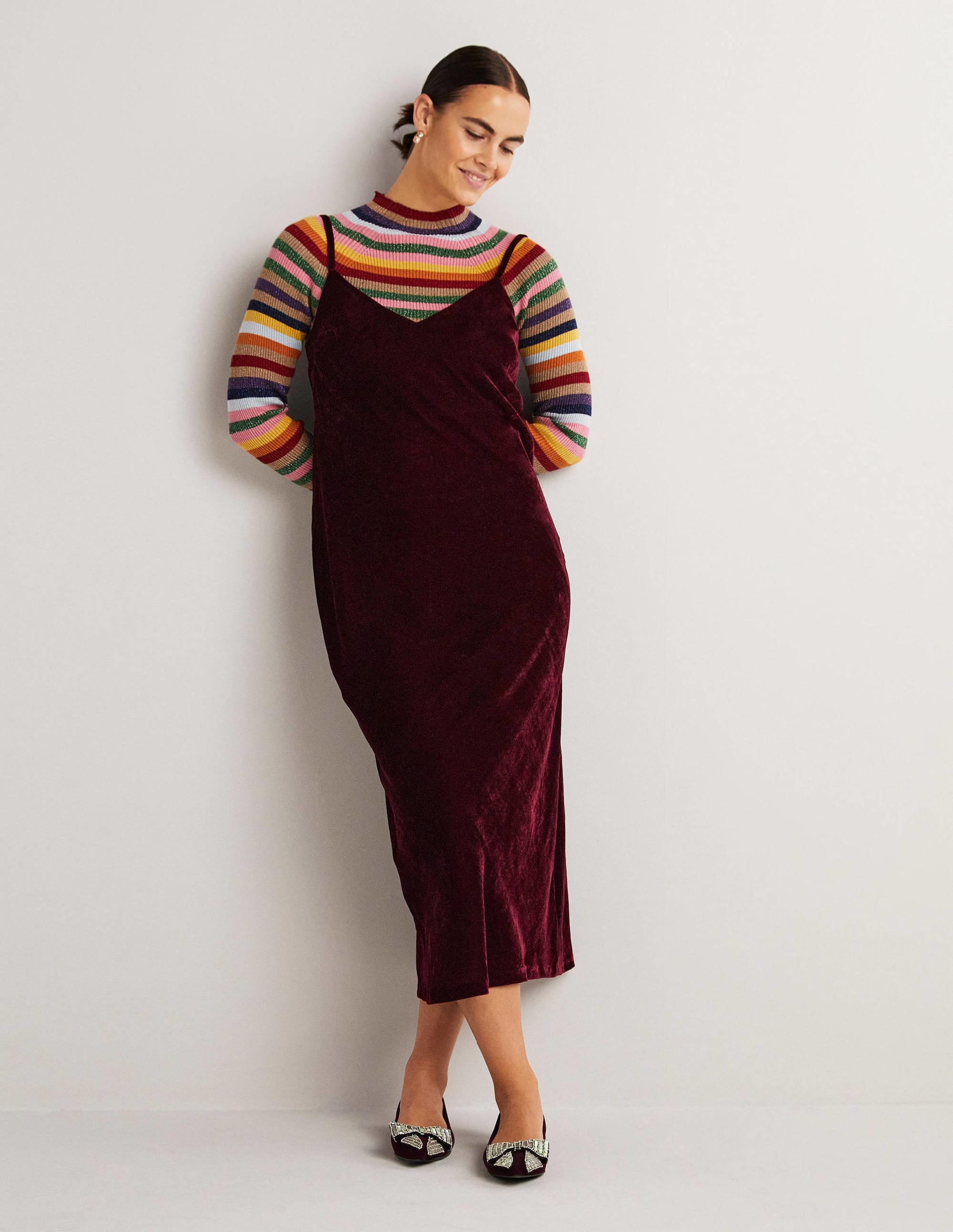  Velvet Slip Dress-Ruby Ring、mySite、ashleygrahame