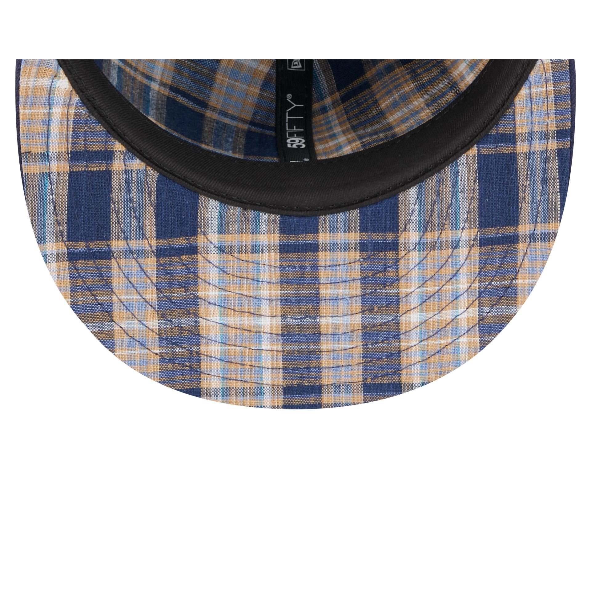 Baltimore Orioles Blue Tartan 59FIFTY Fitted Hat、mySite、vikingsvslions