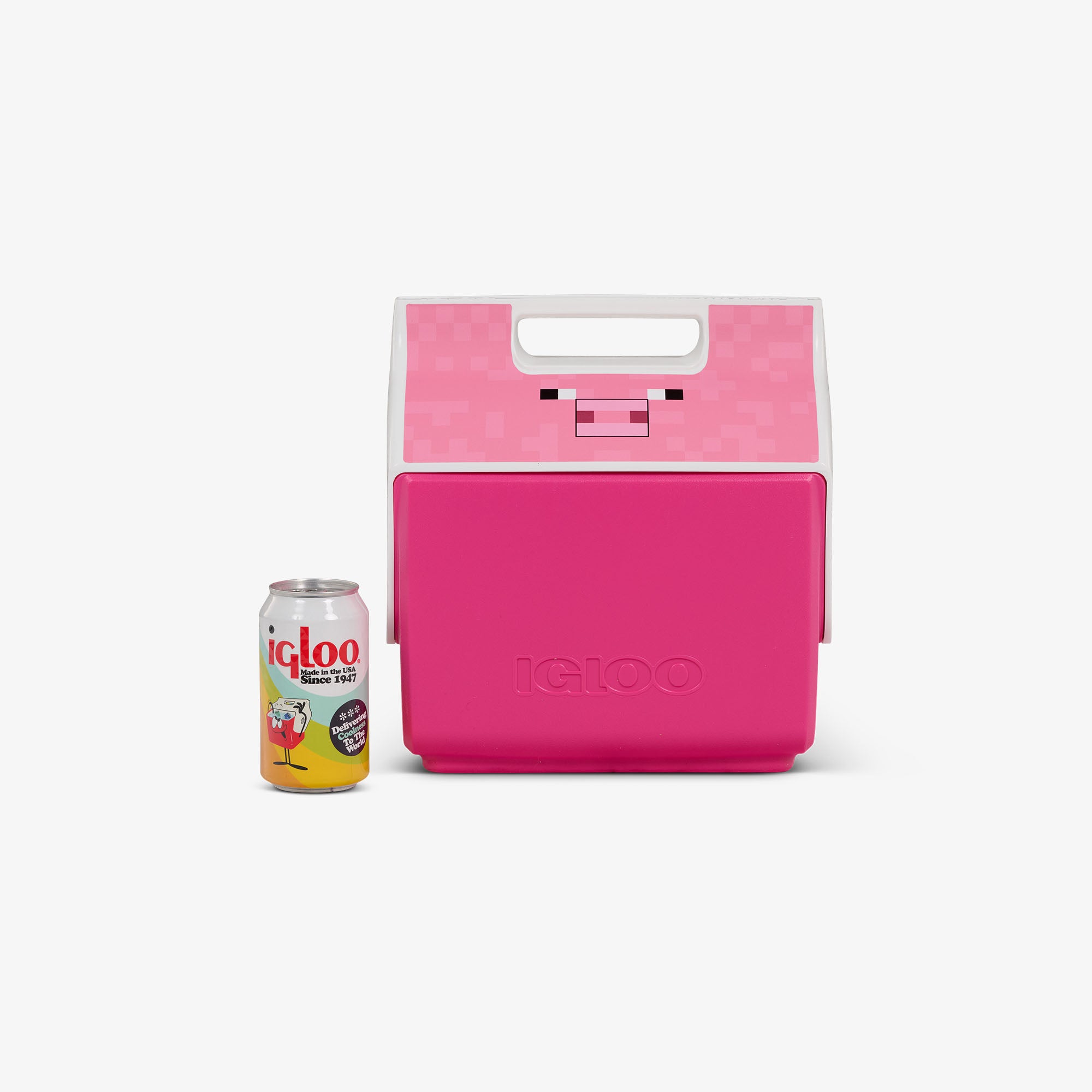 Minecraft Pig Little Playmate 7 Qt Cooler、mySite、noshort