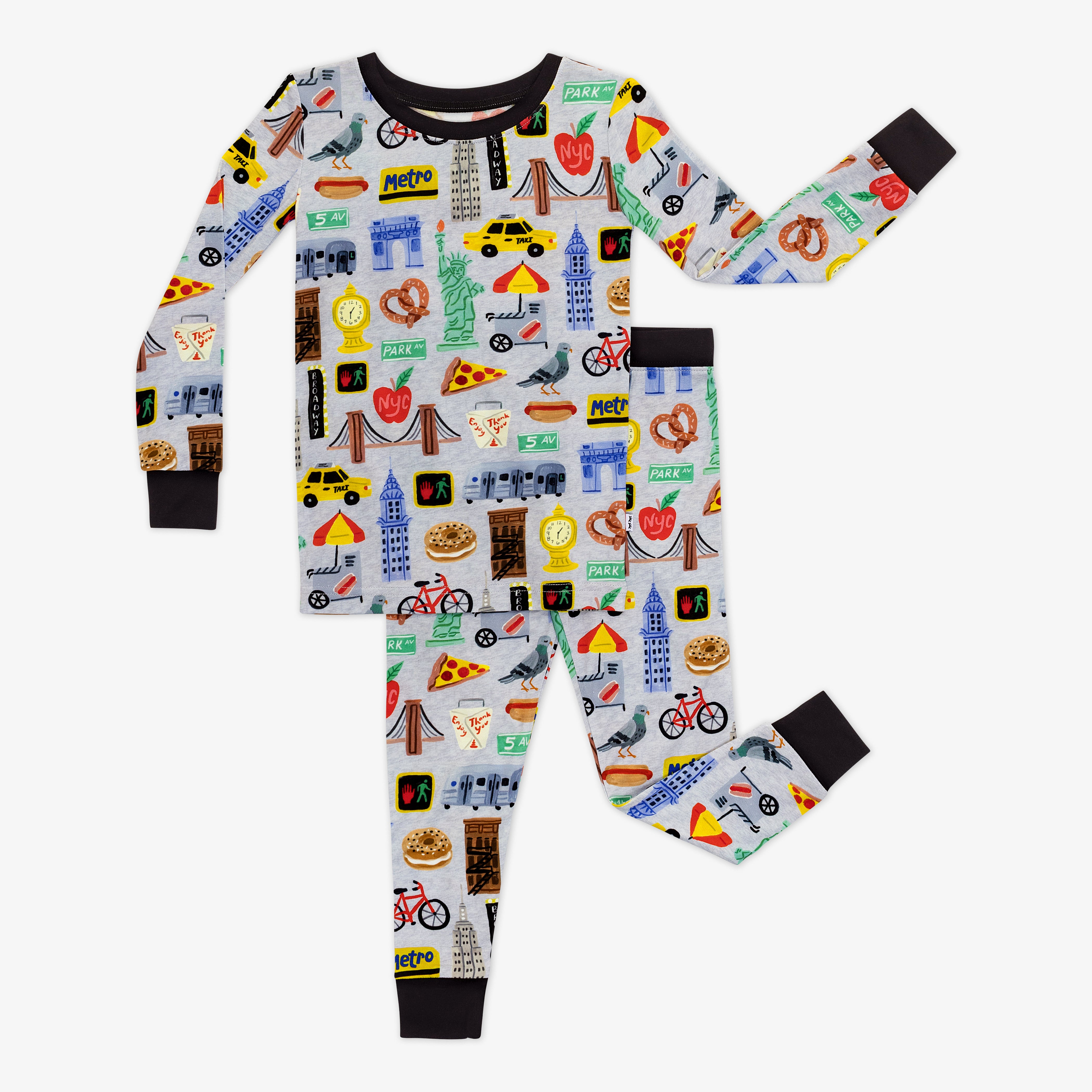 The Big Apple Two-Piece Pajama Set、mySite、g9winljtr