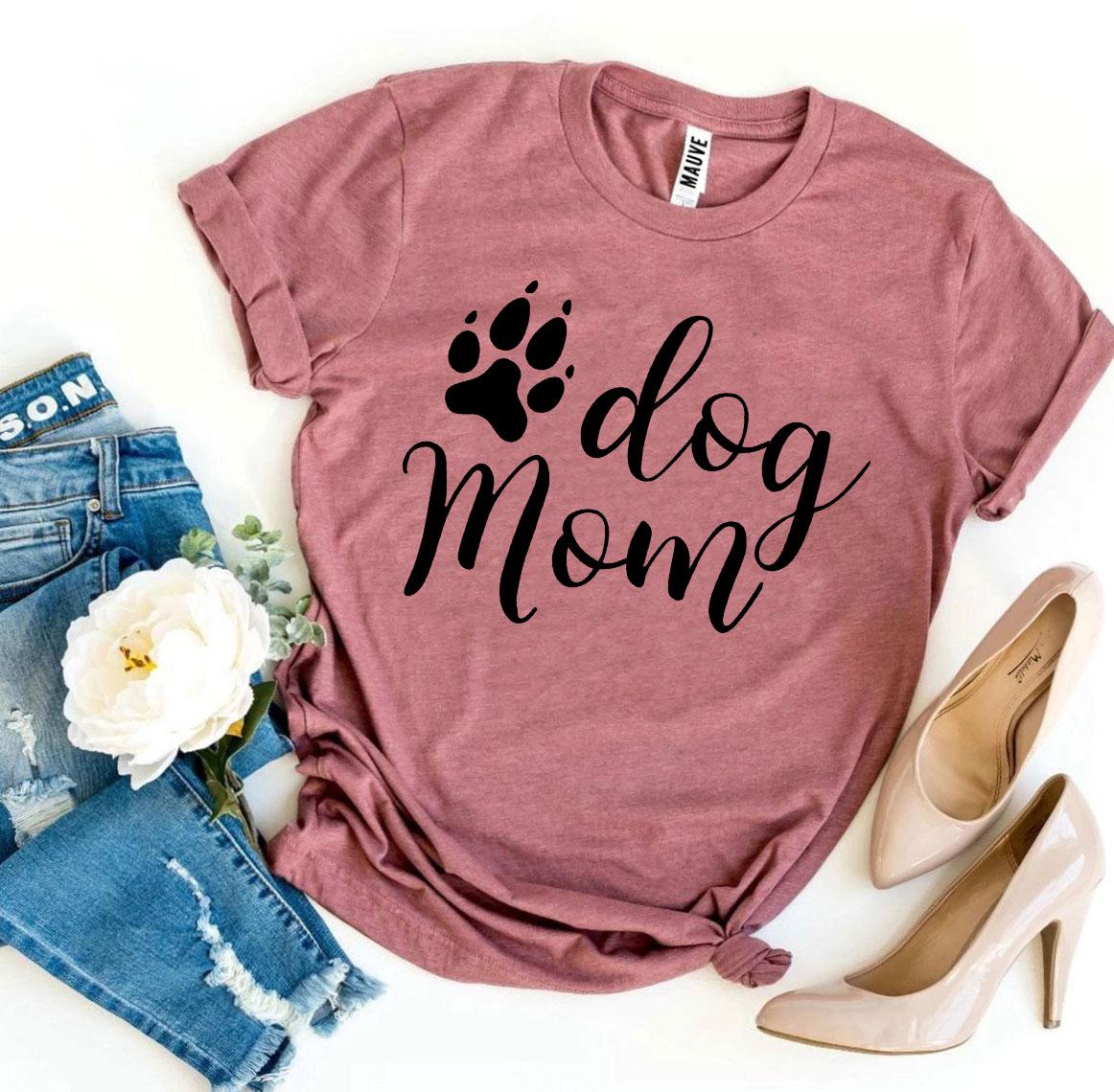 Dog Mom T-shirt、mySite、camillekostekn