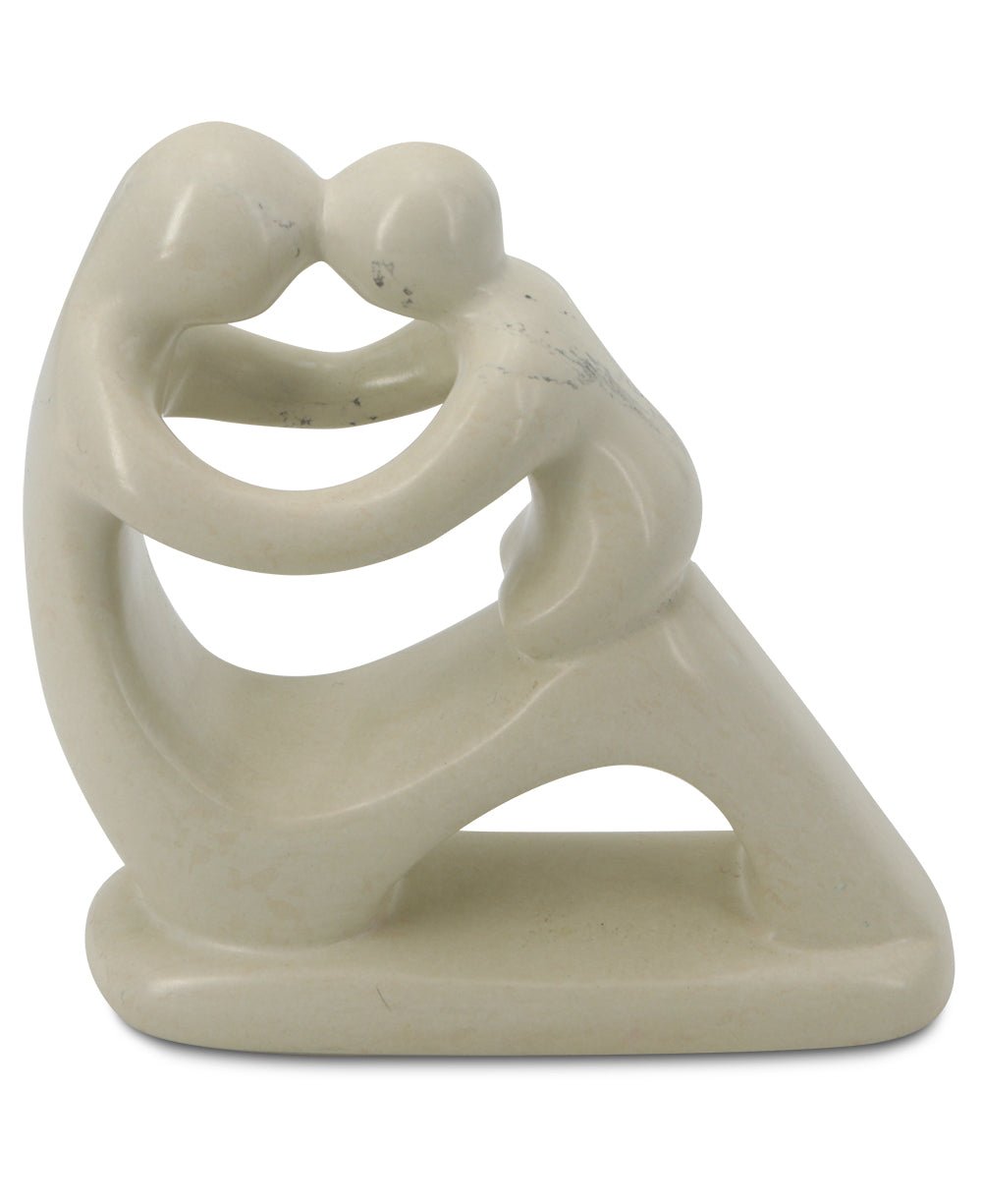 Abstract Mother and Baby Soapstone Statue, Crafted in Kenya、mySite、topwebapps