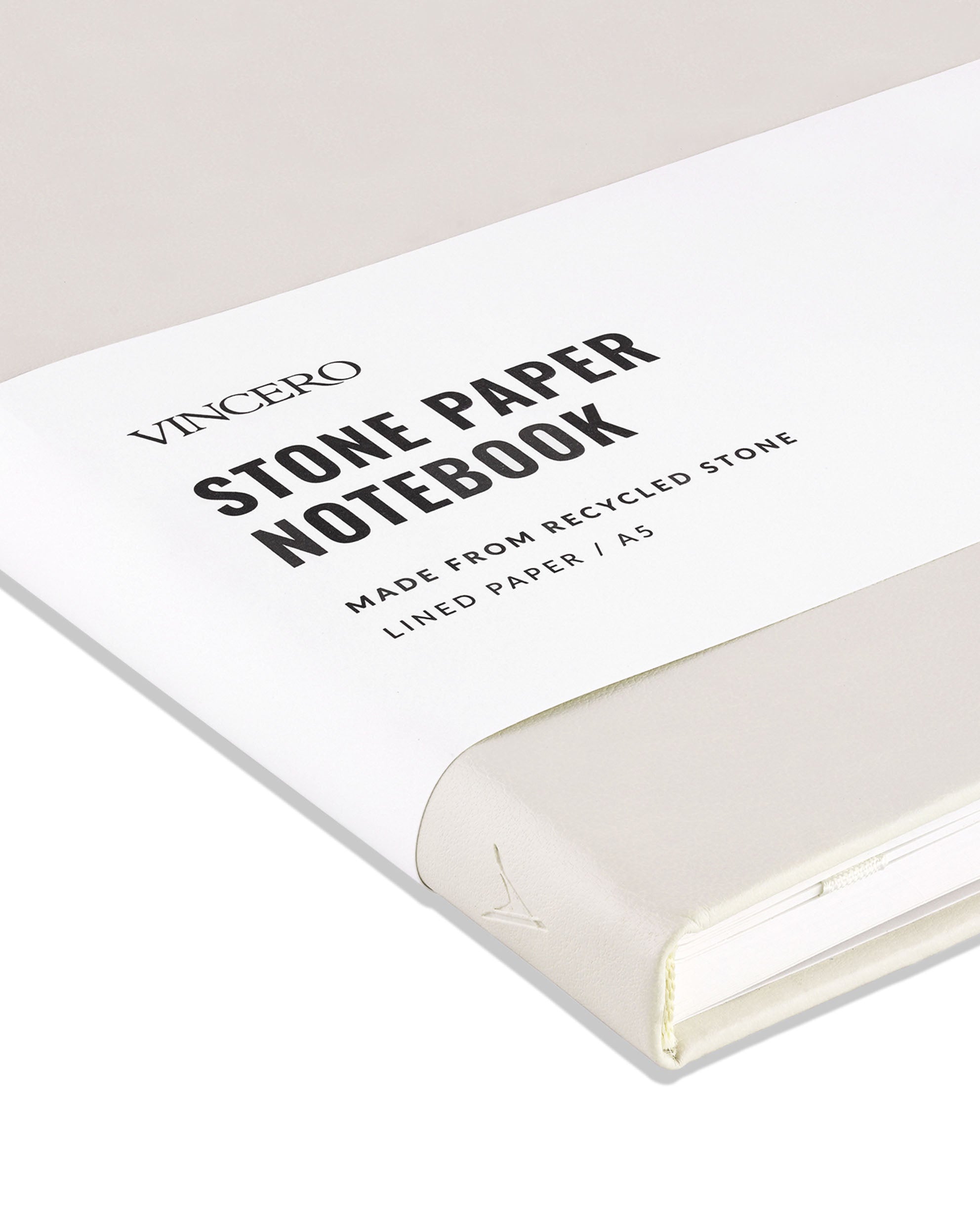  Stone Paper Notebook - Bone
