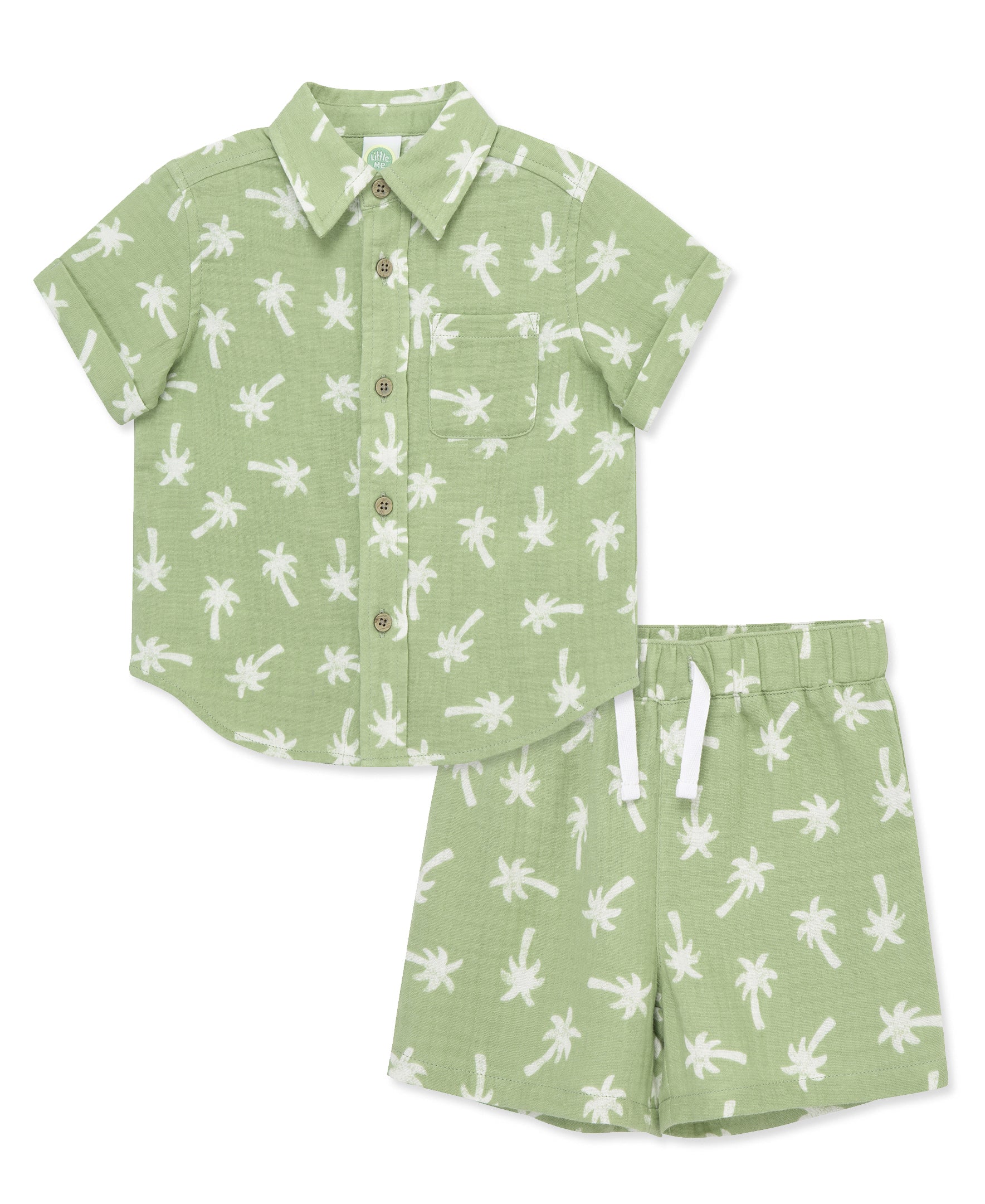  Tropical Woven Short Set (2T-4T)、mySite、layawaytickets