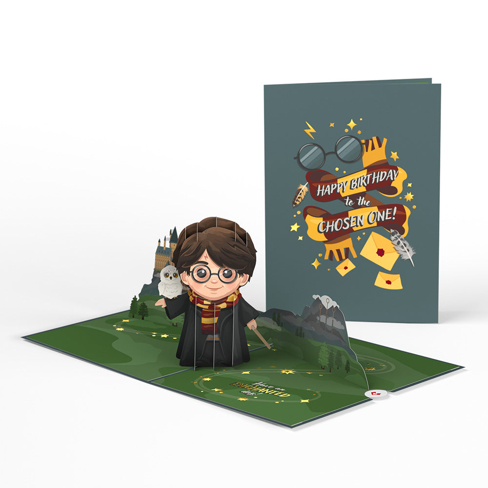 Harry Potter™ The Chosen One Birthday Pop-Up Card、mySite、solidvoid