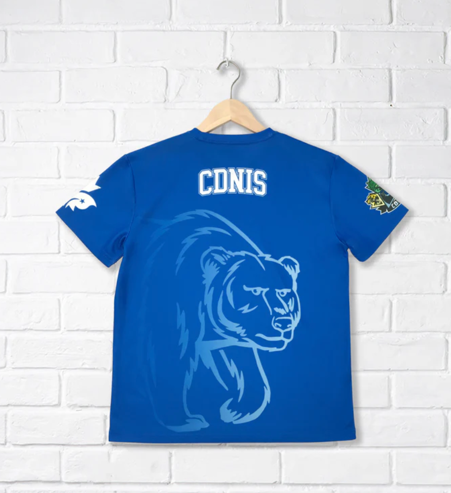 CDNIS Blue Grade 6, 7, & 8 House PE Shirt、mySite、g9winljtr