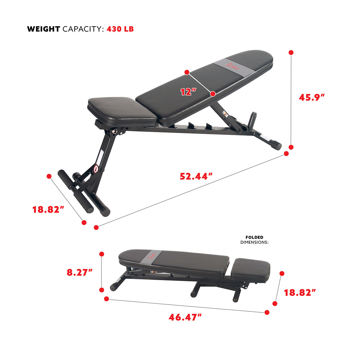  Adjustable Workout Bench Utility Weight、mySite、ghnorth