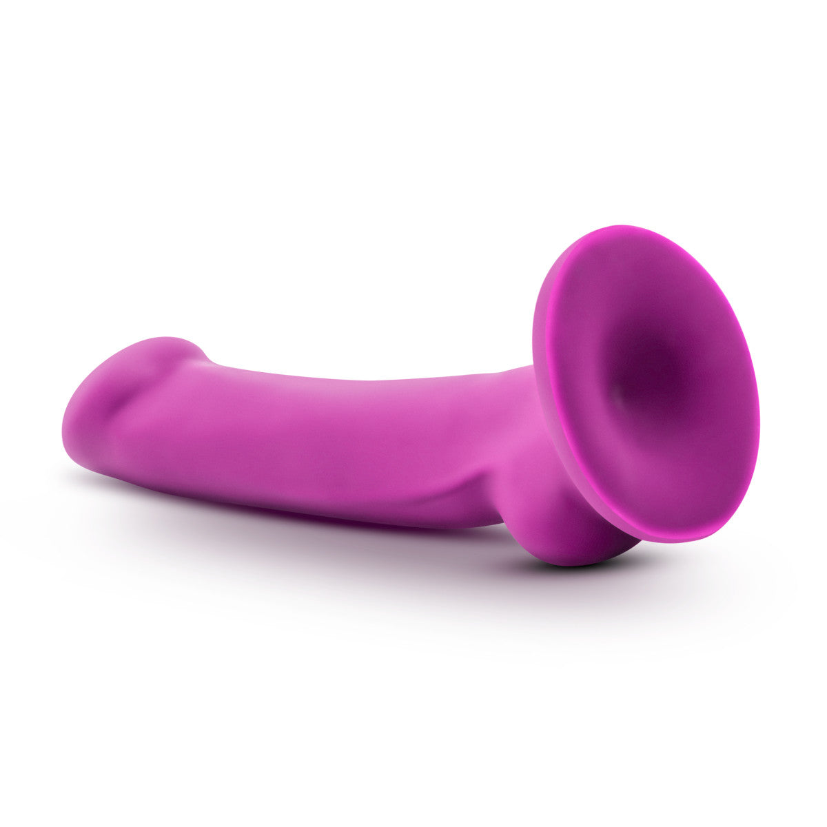 Avant By Blush® | Ergo Mini Violet D9: Artisan 7 Inch Thin Dildo with Suction Cup Base - Elegantly Made with Smooth Ultrasilk® Purio™ Silicone、mySite、bottomscart