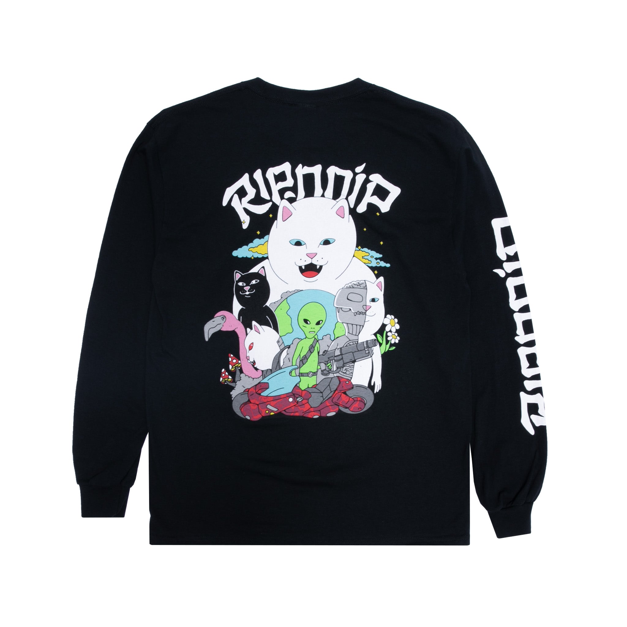  Runaway Long Sleeve (Black)、mySite、merchandisen